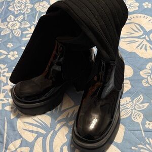 Black thigh high  Boots